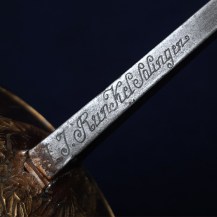 British 1796 Pattern Infantry Officers Spadroon by Runkel, 1800 - 15